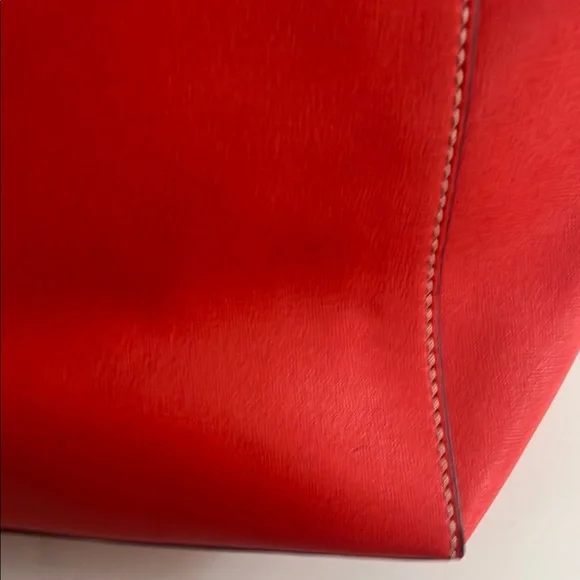 Dooney & Bourke Orange Leather Shoulder Bag - Picture 9 of 13